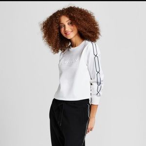 Hunter crop top sweatshirt